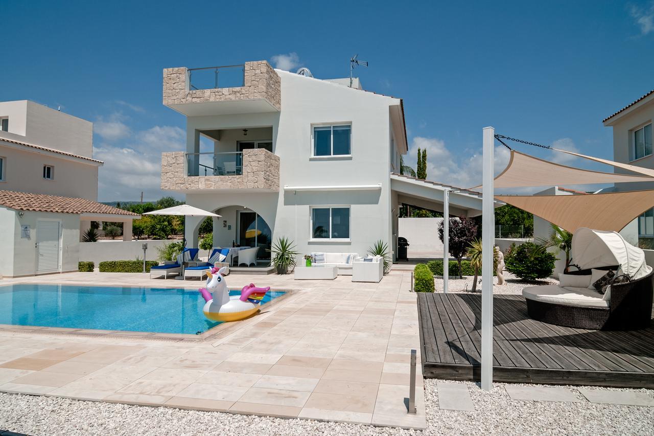 Villa Verdi: Luxury Villa With Private Pool Peyia Buitenkant foto